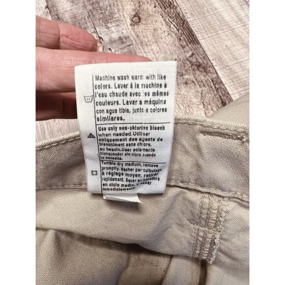 Carhartt B151 Tan Duck Canvas Carpenter Dungaree Fit Workwear 40x27.5‎ In - Picture 10 of 11